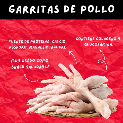 Garritas de pollo