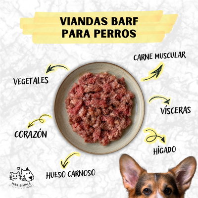 Vianda Barf Perro - Estándar 