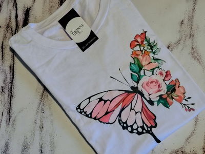 Remera mariposa 🦋