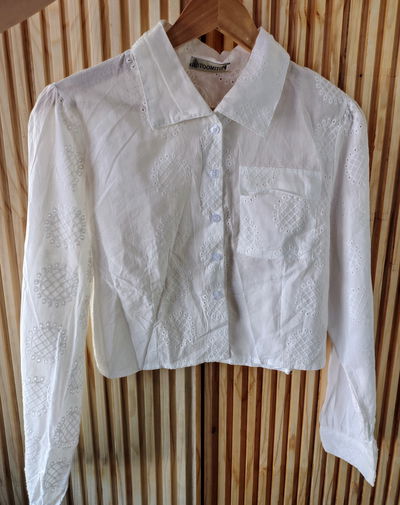 Camisa crop