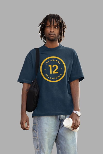Remera Boca Jrs Los Dueños de la Historia Algodón 100% Estampa DTF