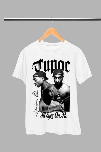 Remera Tupac Algodón 100% Estampa DTF