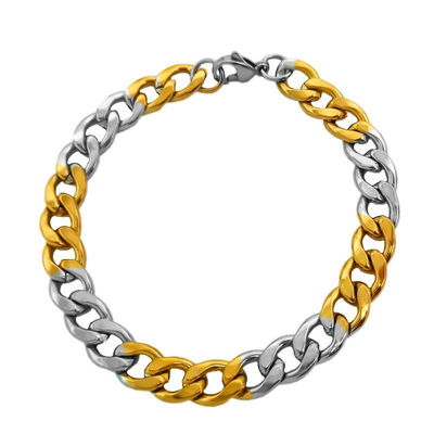 Pulsera COMBINADA GROUMET 2.3 (9mm) - 22 CM