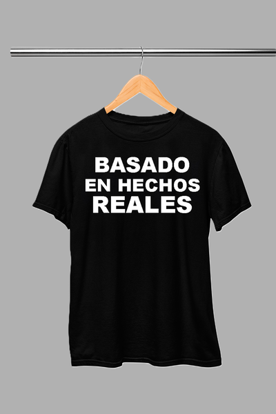 Remera Basado En Hechos Reales Pity Alvarez Algodón 100% Estampa DTF
