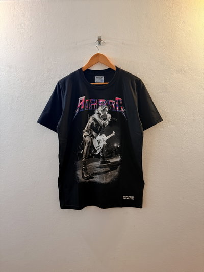 Remera negra algodón Pato AIRBAG