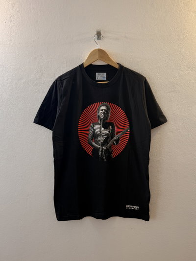 Remera negra algodón SODA STEREO