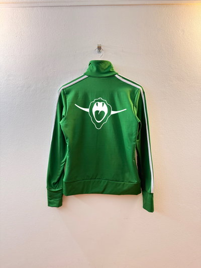 Campera retro Los Piojos verde Paisaje