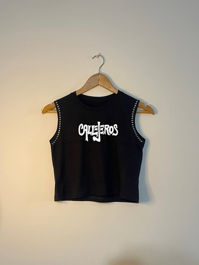 Musculosa con Tachas Bandas de Rock