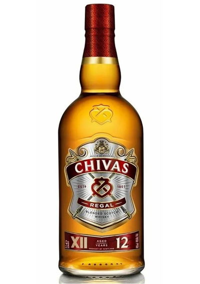 Chivas Regal 12 Años Whisky 1 Litro