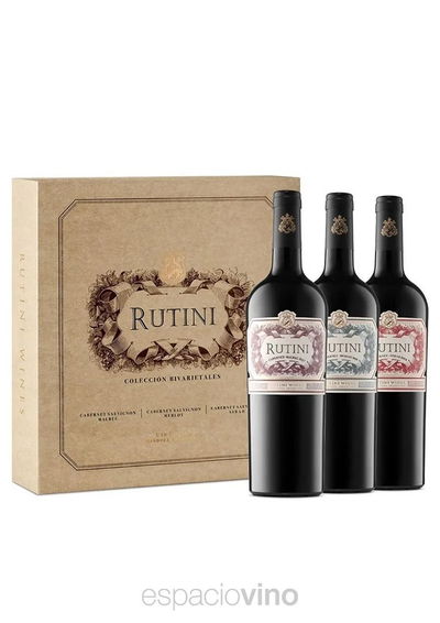 Estuche Rutini Colección Bivarietales x3 
