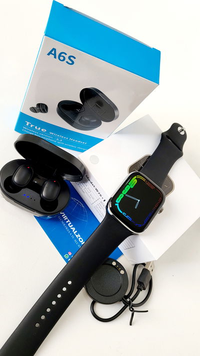 Combo W26 plus Serie 8 + Auriculares A6spro + Hidrogel de regalo