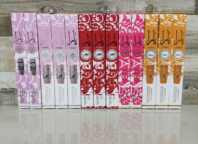 50 Perfumes Árabes Tubitos 35ml SURTIDOS 