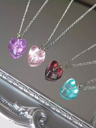 Collar Corazón Acero Quirúrgico