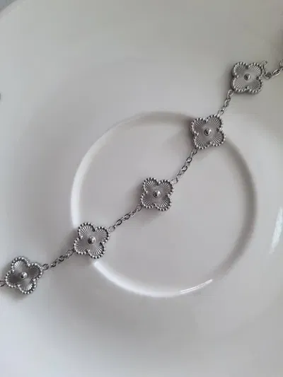 Pulsera Acero 5 Trébol