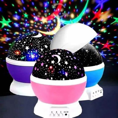 Velador Estrella Rosa y Violeta 