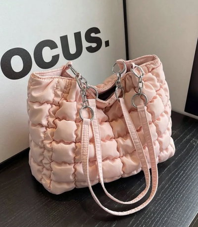 Bolso de hombro Puffer 