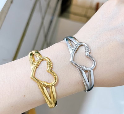 Esclavas Acero Dorado y Plateado Variedad de Modelos 