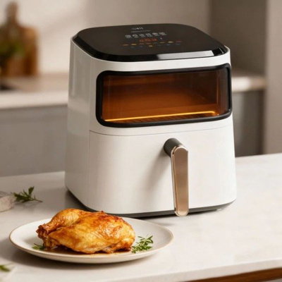 Freidora De Aire Sin Aceite Air Fryer 10L