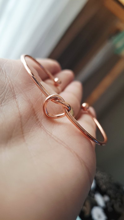 Esclava Acero Rose Corazon