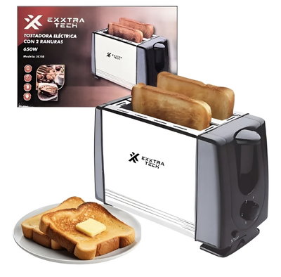 Tostadora Exxtra Tech, Plateado