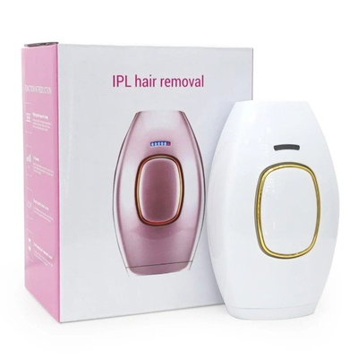 DEPILADOR LASER IPL 5 NIVELES 36W (ROSA Y BLANCO)