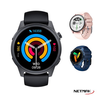 Smartwatch Netmak Energy Pantalla Amoled 1.43"