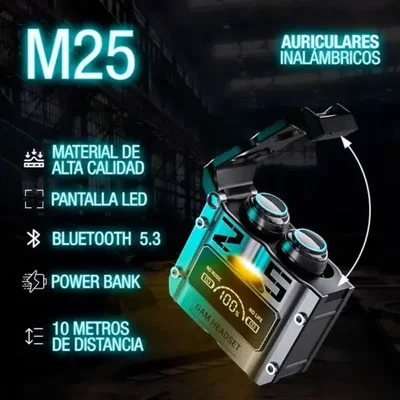 Auriculares M25 Nuevo Ingreso 