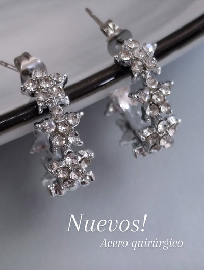 Argollitas Margarita Acero