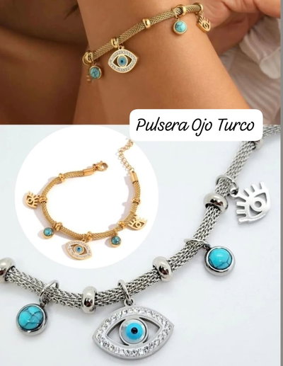 Pulsera Ojo Turco Acero
