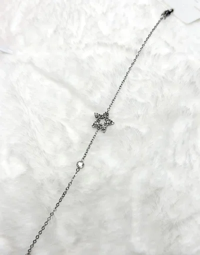 Pulseras Finitas Acero Plateado