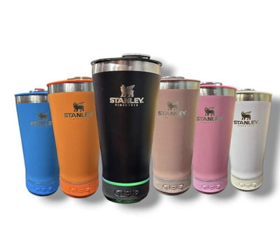 Vaso Stanley con Parlante y Luces