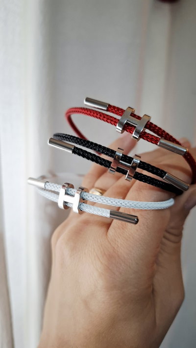 Pulsera Regulable H Acero 
