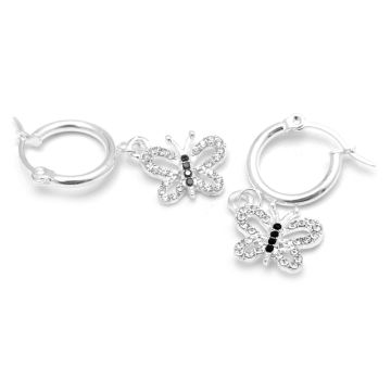 Aritos Acero Mariposita Varios Modelos