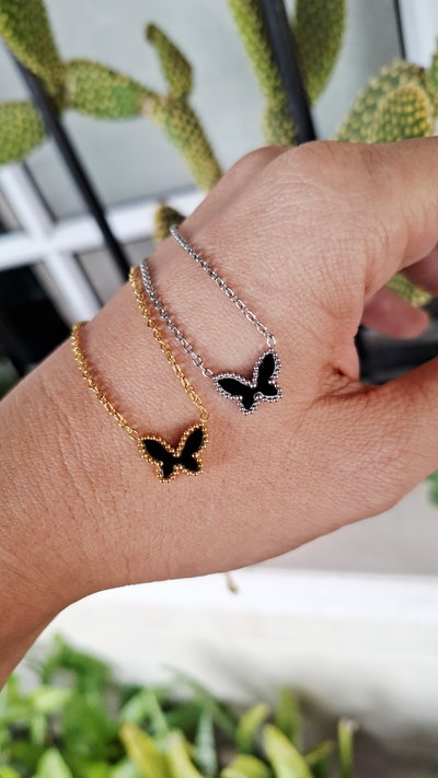 Collar Mariposita Acero 