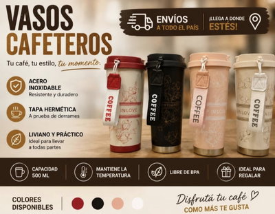 Vasos Cafeteros 500ml