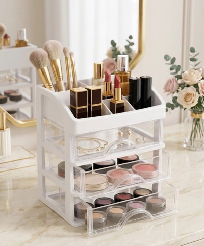 Organizador de maquillaje y bijou 