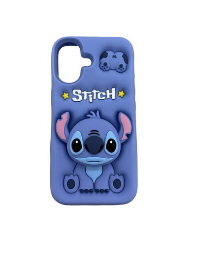 Funda Silicona 3D con Popsocket Stitch