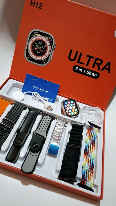 ¡Nuevo Ingreso! Smartwatch H12 ULTRA 8 in 1 + CASEWATCH 