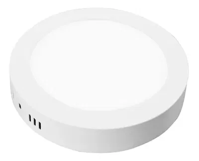Plafon Led 18w Redondo Exterior Panel Luz Día