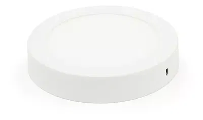 Luminaria Plafon Led Sica Redonda 12w Luz Blanca 