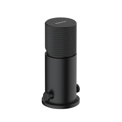 PEIRANO Línea Fabric monocomando – Grifería de baño negro
