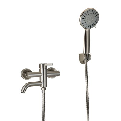 PEIRANO Línea Steel – Ducha exterior Monocomando
