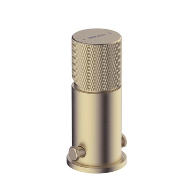 PEIRANO Línea Fabric monocomando – Grifería de baño dorado