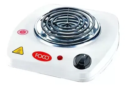 Anafe Electrico Foco 1 Hornalla 1500w Con Termostato