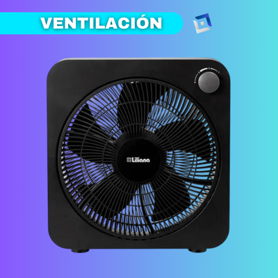 LILIANA Turbo Ventilador con difusor 12"