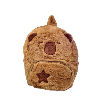 MOCHILA PELUCHE CAPIBARA
