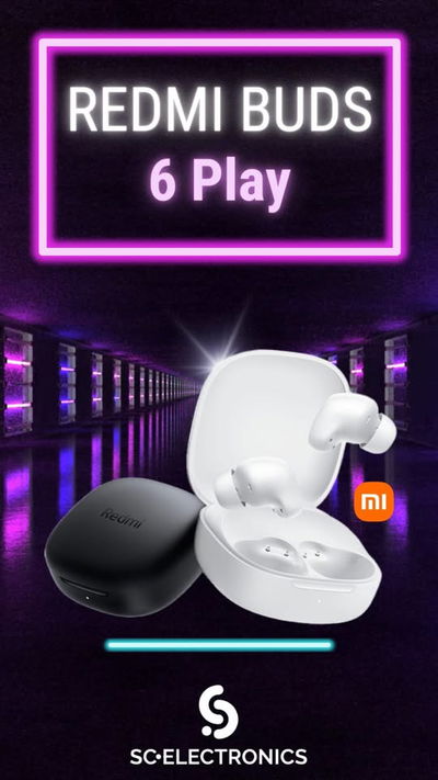 AURICULAR REDMI 6 BUDS PLAY BLUETOOTH INALAMBRICO 