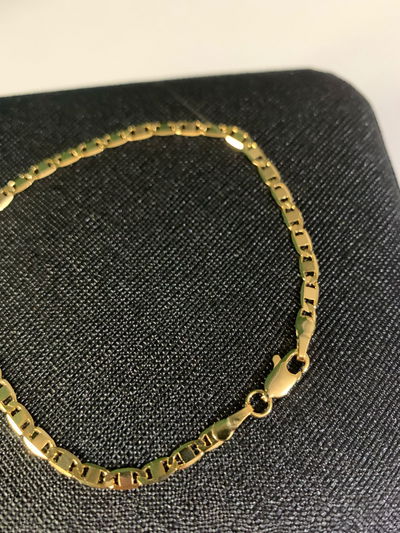 Pulsera enchapada en oro