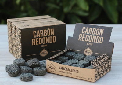 CARBÓN Redondo 24 u.