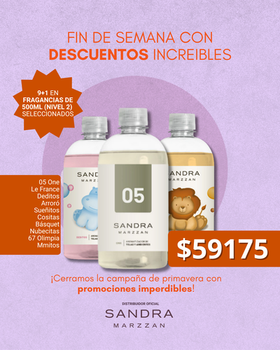 Promo 9+1 de regalo! Aromatizador 500 ml (Nivel 2)